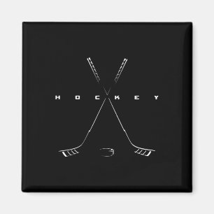 Hockey Apparel - Hockey Ice Hockey Player Gift Magnet