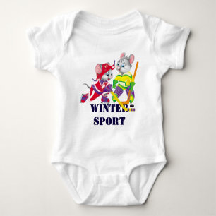 hockey baby bodysuit