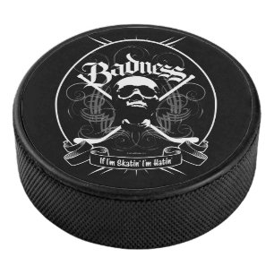 Hockey Badness Puck