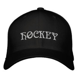 Hockey Baseball Cap Embroidered Hats sports hair