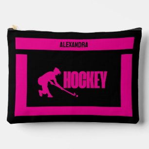 Hockey Birthday Gift, Hockey Player Girl, Accessory Pouch