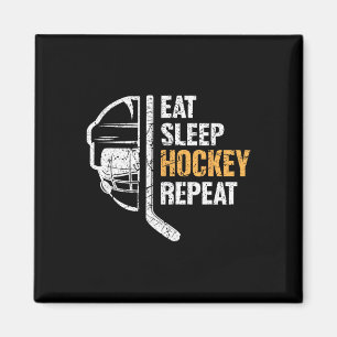 Hockey Boys Ice Hockey Player Gift Magnet