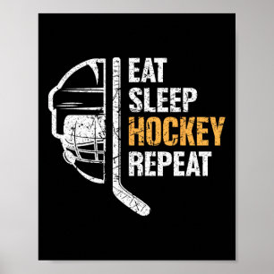 Hockey Boys  Ice Hockey Player Gift Poster
