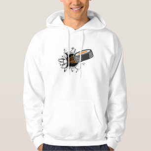 Hockey burster t-shirt hoodie