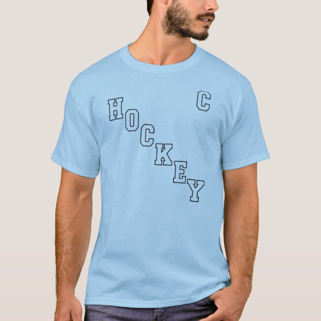 Hockey Captain T-Shirt (Front)