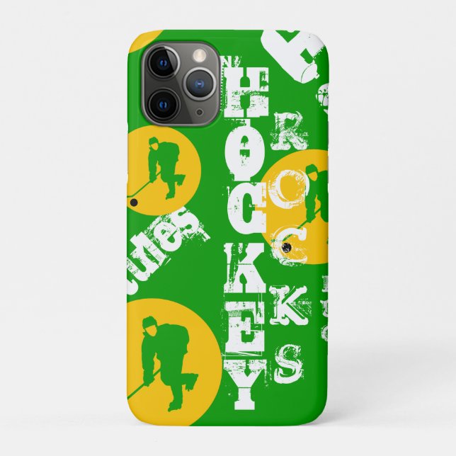 Hockey Case-Mate iPhone Case (Back)