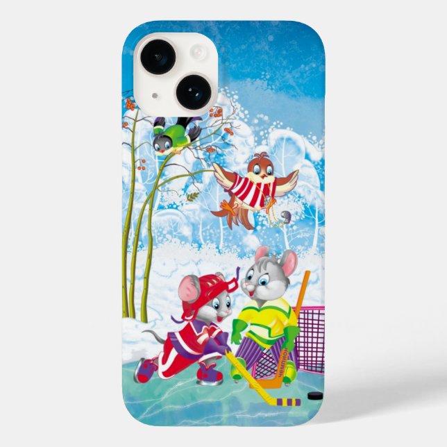 hockey Case-Mate iPhone case (Back)