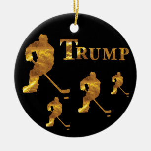 Hockey      ceramic tree decoration