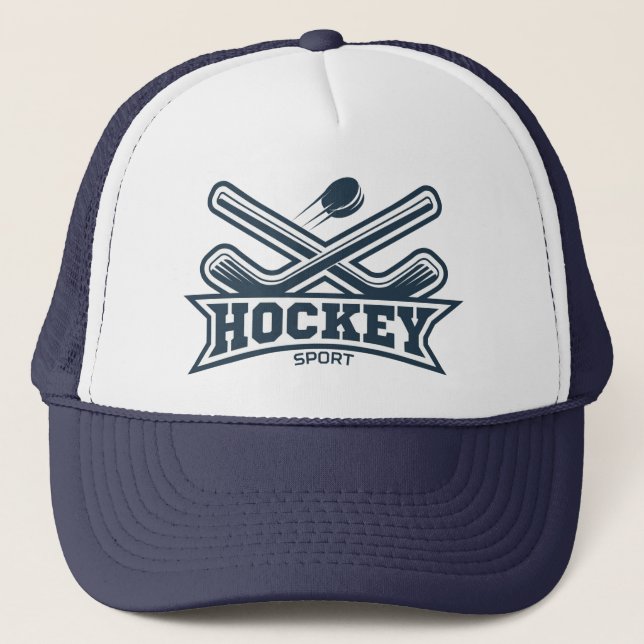 Hockey Championship Trucker Hat (Front)
