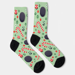 Hockey Christmas Holiday Gifts Socks