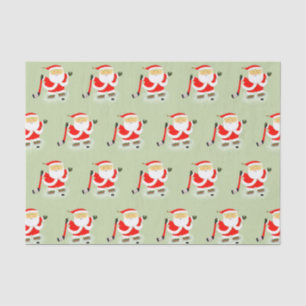 Hockey Christmas Tissue Paper