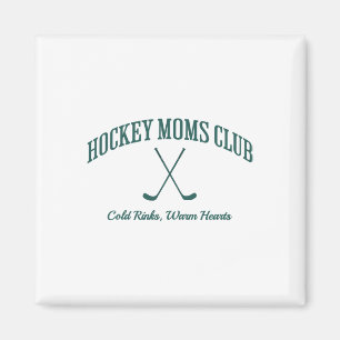 Hockey Club Player Support Hockey Mom Magnet
