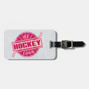Hockey Coach Customisable Luggage Tag