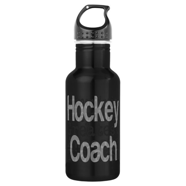 Hockey Coach Extraordinaire 532 Ml Water Bottle (Front)