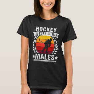 Hockey Coach Goalkeeper Hockey Mum Dad Puck Sports T-Shirt