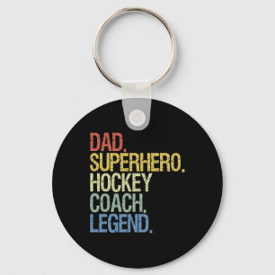 hockey coach Ice Hockey Player Gift 3 Key Ring