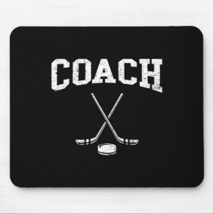 Hockey Coach Ice Hockey Player Gift Mouse Pad