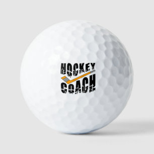 Hockey Coach Stick Golf Balls