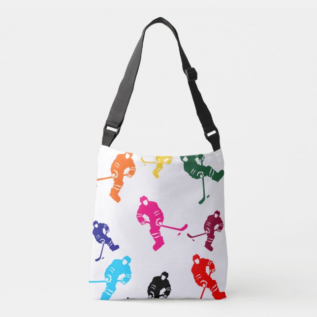 Hockey Crossbody Bag (Front)