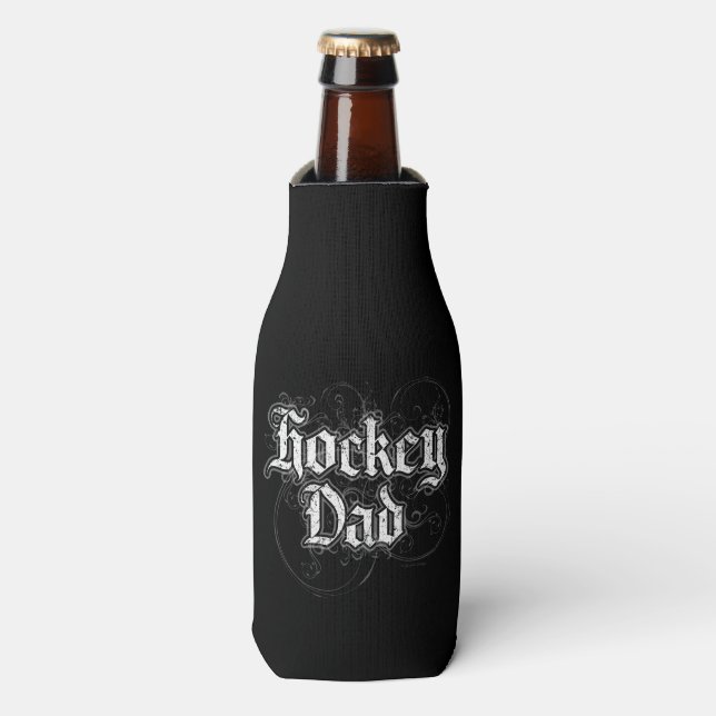 Hockey Dad Bottle Cooler (Bottle Front)