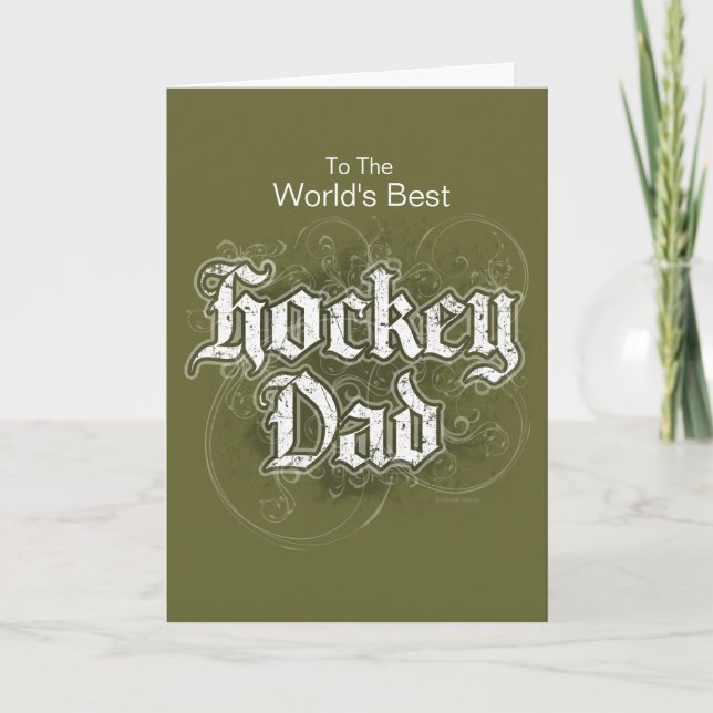 Hockey Dad Card (Front)