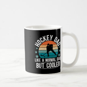 Hockey Dad Definition Ice Hockey Player Dad Hockey Coffee Mug