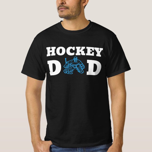 Hockey Dad Goalie Icehockey Dad Daddy Daddy T-Shirt (Front)
