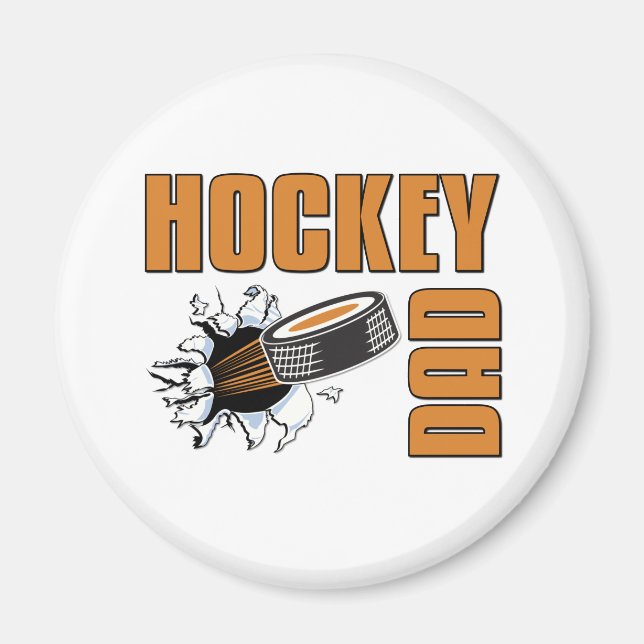 Hockey Dad Magnet (Front)