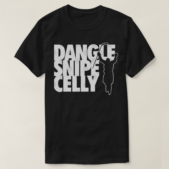 Hockey Dangle Snipe Celly T-Shirt (Design Front)