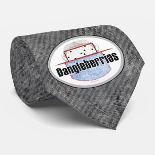 Hockey Dangleberries Tie