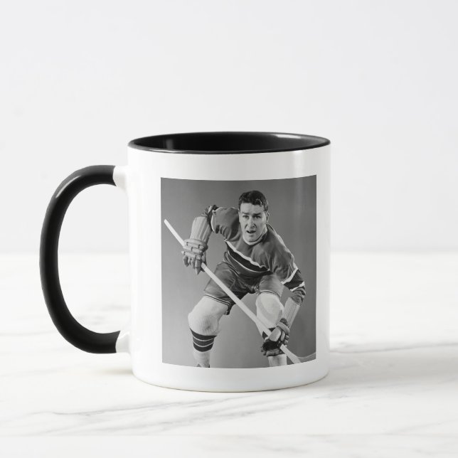 Hockey Defenseman Mug (Left)