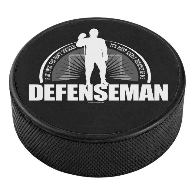 Hockey Defenseman Puck (3/4)