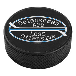 Hockey Defensemen Less Offensive Puck