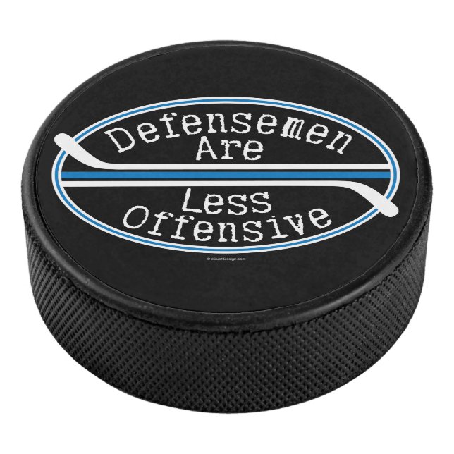 Hockey Defensemen Less Offensive Puck (3/4)