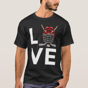 Hockey Design For Kids Men Women Ice Hockey Player T-Shirt