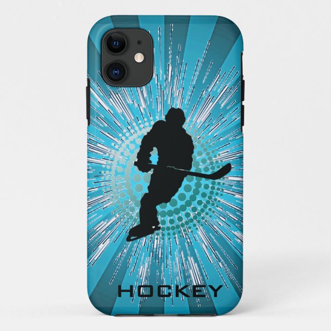 Hockey Design iPhone  Casemate Case-Mate iPhone Case (Back)