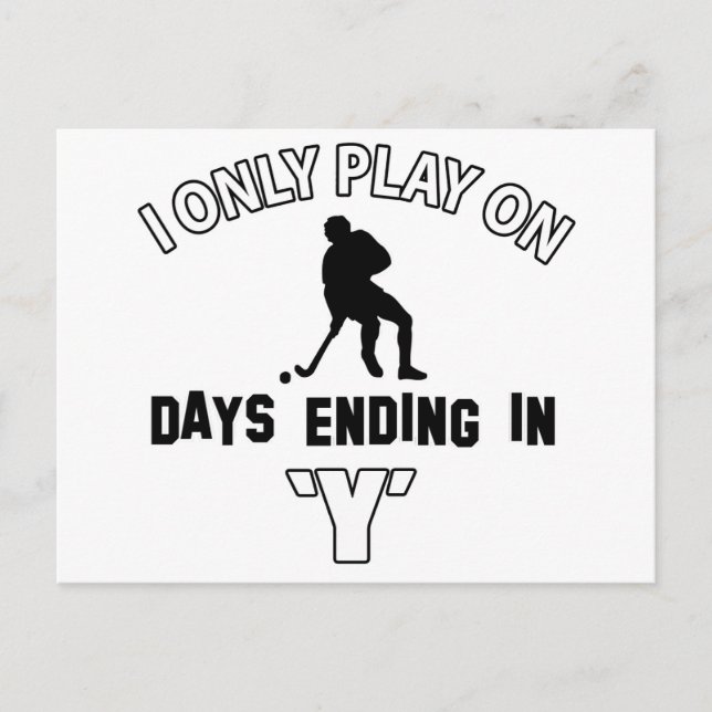 Hockey Designs Postcard (Front)