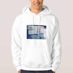 Hockey Do's and Don'ts Whiteboard Hoodie