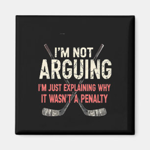 Hockey Explaining Why It Wasn't A Penalty Magnet