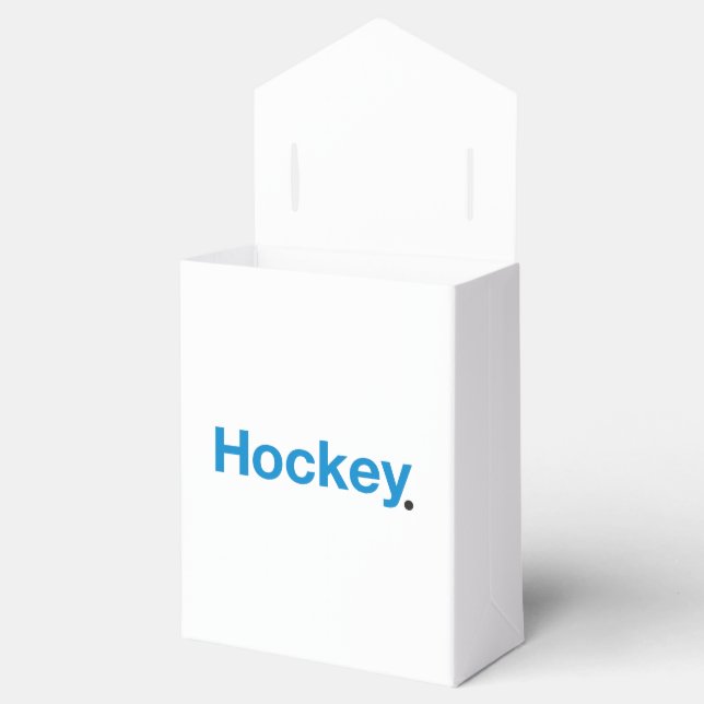 Hockey Favour Box (Opened)