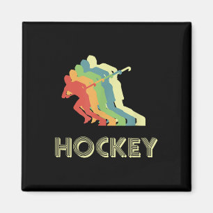 Hockey Field Hockey Player Or Hockey Player Magnet
