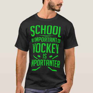 Hockey  For Boys 8-12 Ice Hockey Player  T-Shirt