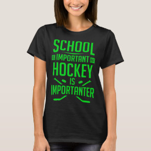 Hockey  For Boys 8-12 Ice Hockey Player  T-Shirt