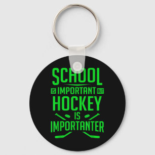 Hockey For Boys 8-12 Kids Hockey Player Key Ring