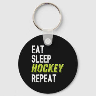Hockey for Boys Ice Hockey Player Gift Key Ring