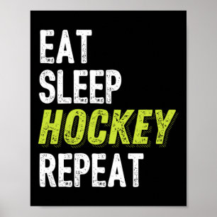 Hockey  for Boys  Ice Hockey Player Gift Poster