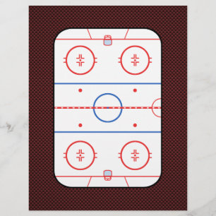 Hockey Game Companion Rink Diagram