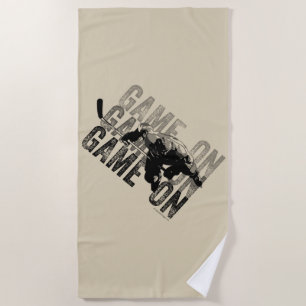 (Hockey) Game On Beach Towel