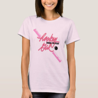 Hockey Girl - Born to Play T-Shirt