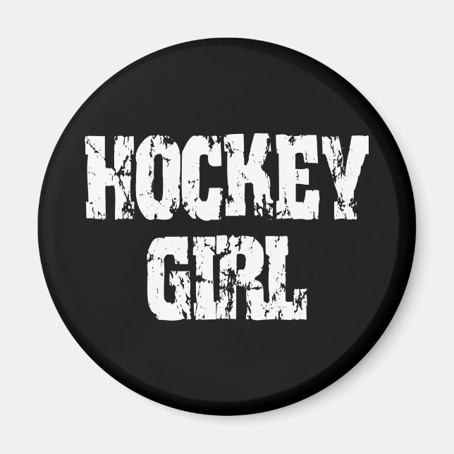 Hockey Girl Hockey Girls Magnet (Front)